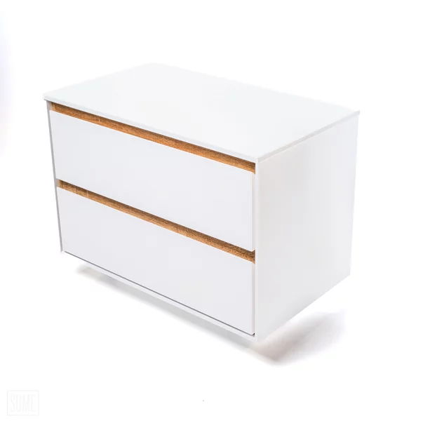 Blat pentru lavoar Rune Skiva din compozit 60 cm finisaj alb picture - 9
