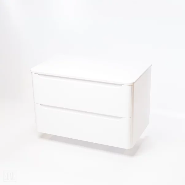 Blat pentru lavoar Rune Skiva din compozit 80 cm alb picture - 7