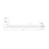 Brat de dus FDesign Inula negru mat 40 cm picture - 2