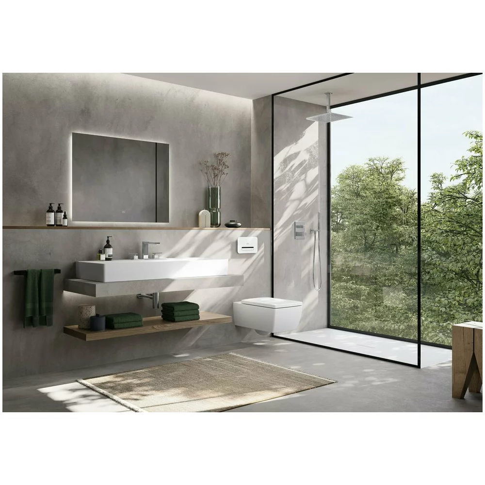 Brat de dus Villeroy&Boch Universal 22 cm crom lucios cu montare