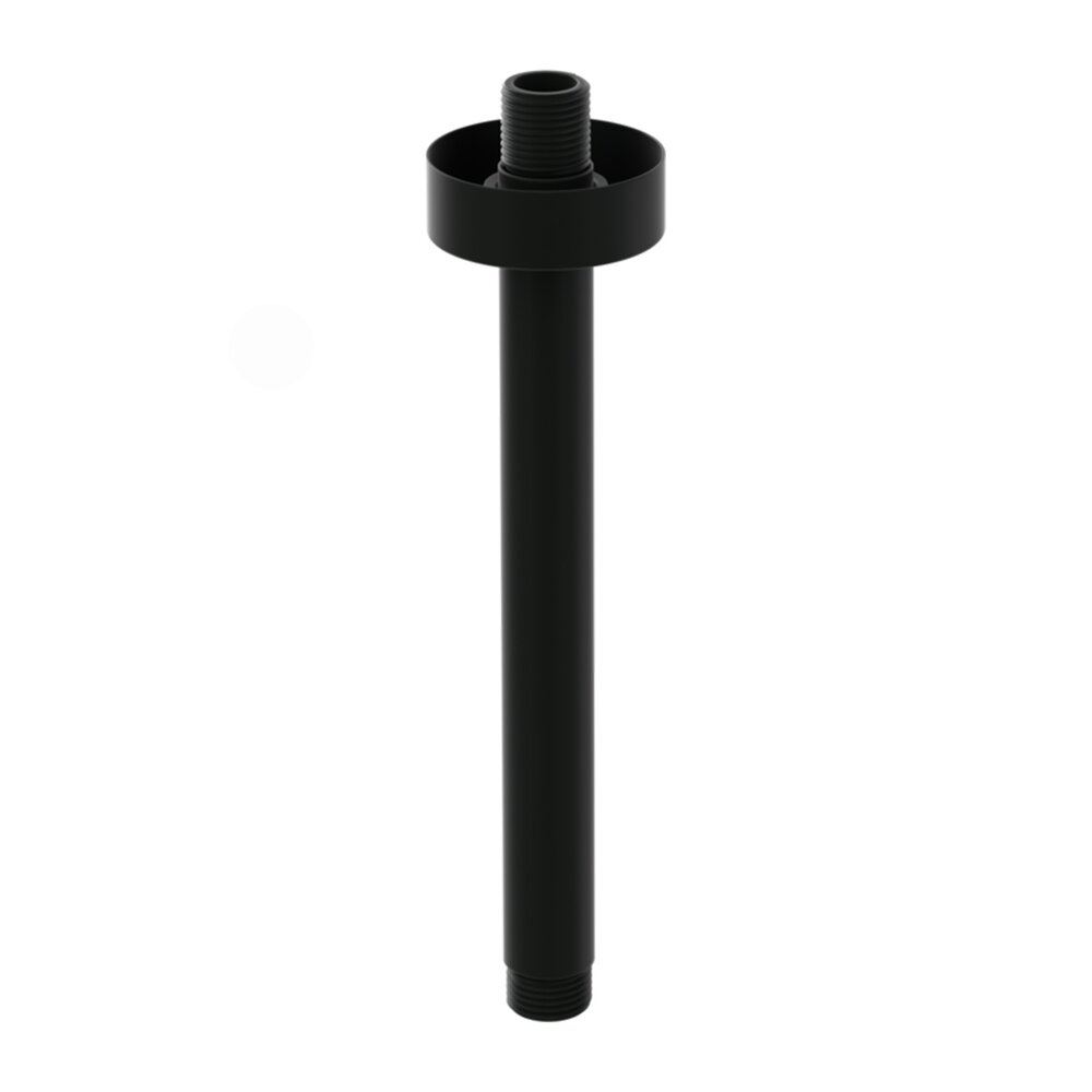 Brat de dus Villeroy&Boch Universal 22 cm negru mat cu montare pe tavan