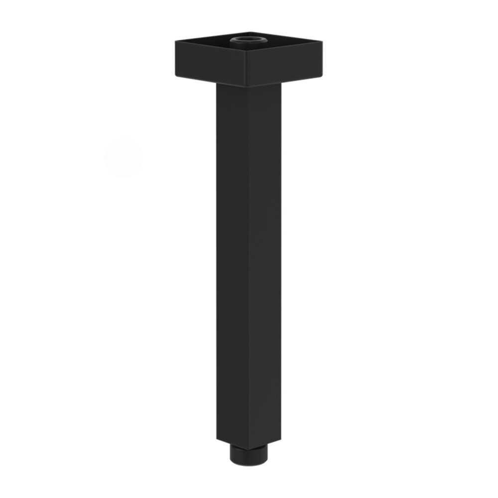 Brat de dus Villeroy&Boch Universal 22 cm negru mat cu montare pe tavan