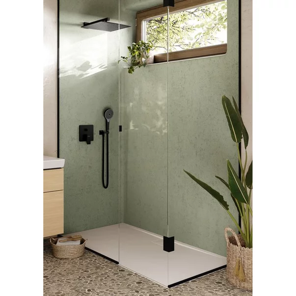Brat de dus Villeroy&Boch Universal 40 cm profil patrat negru mat picture - 5