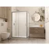Cabina de dus dreptunghiulara cu usa culisanta Radaway Premium Plus DWJ+S 100x90 cm finisaj crom lucios-transparent picture - 4