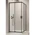 Cabina de dus patrata cu usi glisante Radaway Alienta 90x90 cm negru-transparent picture - 2