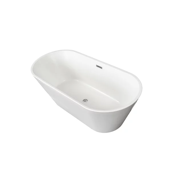 Cada acril freestanding Rune Esir alb 150x75 cm model riflaj picture - 3