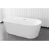 Cada acril freestanding Rune Esir alb 170x75 cm model riflaj picture - 3
