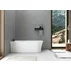 Cada asimetrica Rune Birka 160x75 cm stanga alb lucios picture - 1