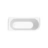 Cada asimetrica Rune Birka 170x75 cm stanga alb lucios picture - 4