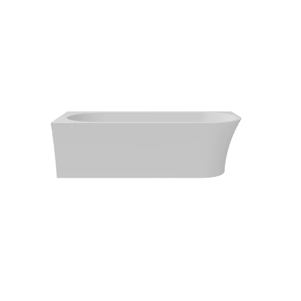 Cada asimetrica Rune Birka 170x75 cm stanga alb lucios picture - 5