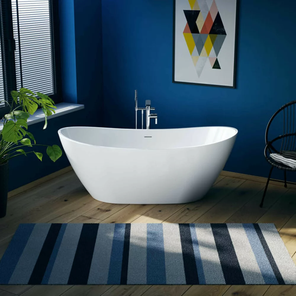 Cada freestanding alb Duravit DuraVato 171x70 cm 700570000000000