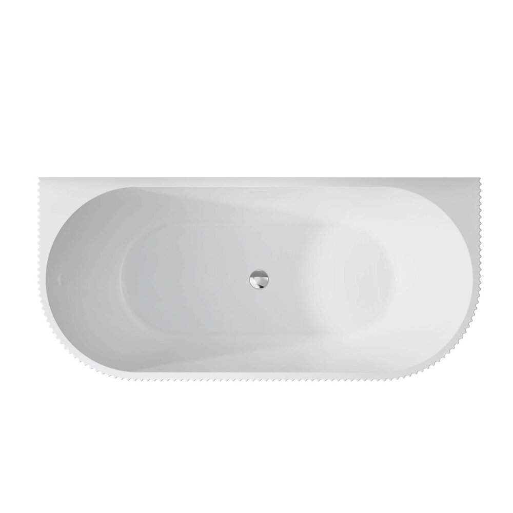 Cada freestanding Besco Leya 170x78 cm lipita de perete, BTW