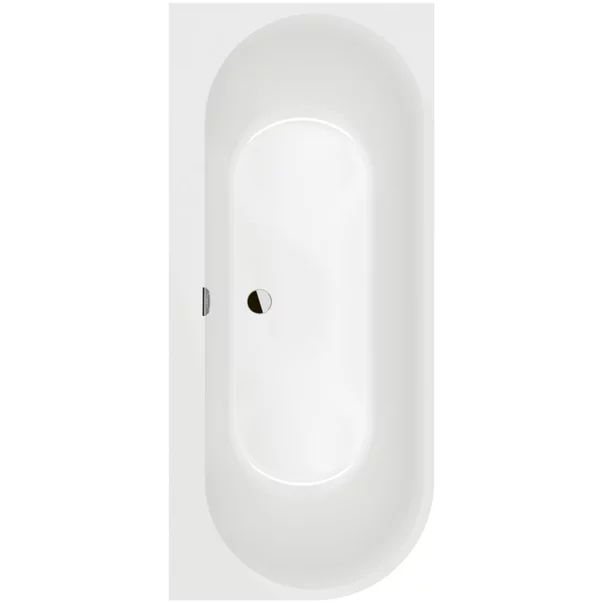 Cada freestanding BTW Villeroy&Boch Oberon 2.1 180x80 cm alb picture - 2