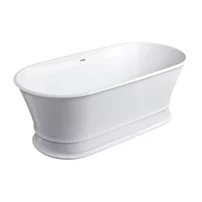 Cada freestanding compozit Omnires Classica M+ finisaj alb lucios 170x84 cm