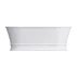 Cada freestanding compozit Omnires Classica M+ finisaj alb mat 170x84 cm picture - 2