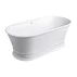 Cada freestanding compozit Omnires Classica M+ finisaj alb mat 170x84 cm picture - 1