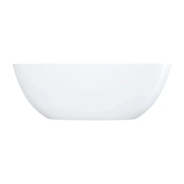 Cada freestanding compozit Omnires Shell M+ finisaj alb lucios 160x75 cm picture - 2