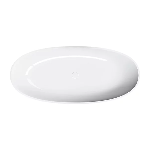 Cada freestanding compozit Omnires Shell M+ finisaj alb lucios 175x78 cm picture - 2