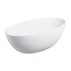 Cada freestanding compozit Omnires Shell M+ finisaj alb mat 148x75 cm picture - 1