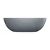 Cada freestanding compozit Omnires Shell M+ finisaj gri mat cenusa 160x75 cm picture - 2