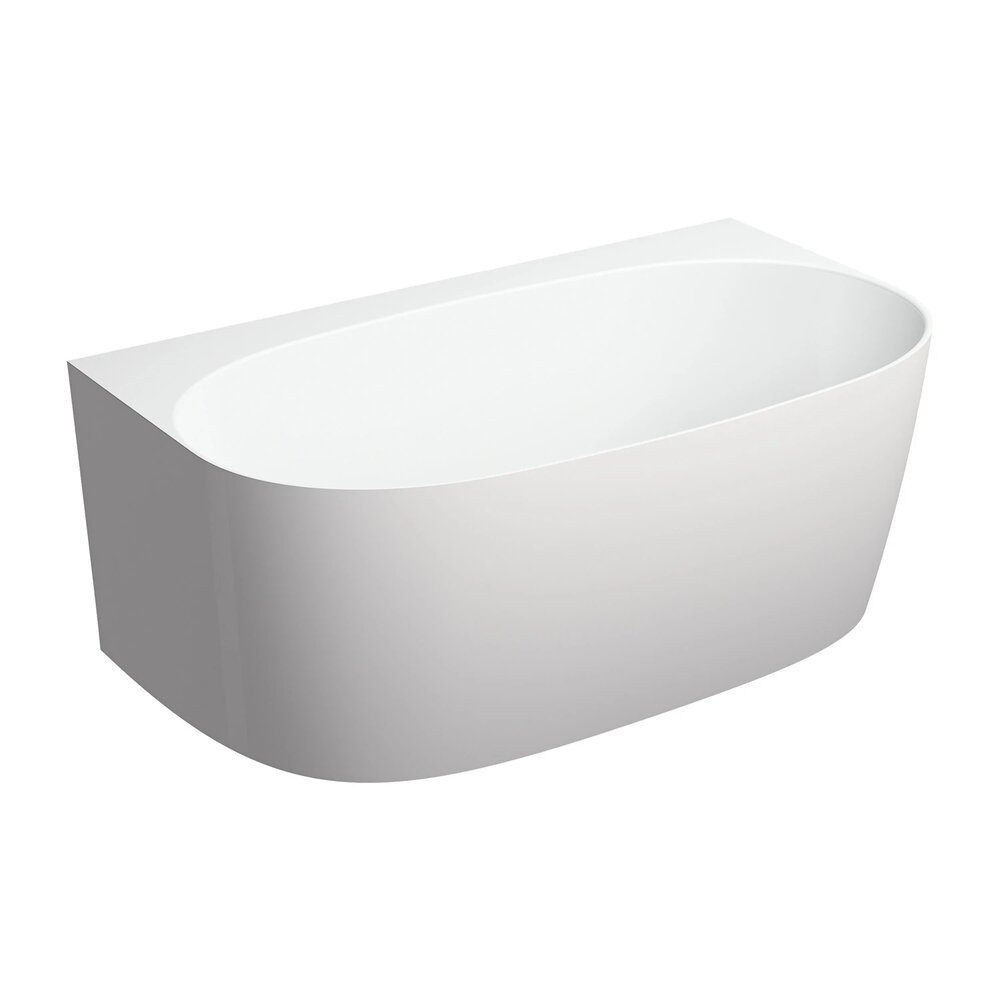 Cada freestanding compozit Omnires Valencia M+ BTW finisaj alb lucios 148x86 cm