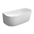 Cada freestanding compozit Omnires Valencia M+ BTW finisaj alb lucios 158x77 cm picture - 1