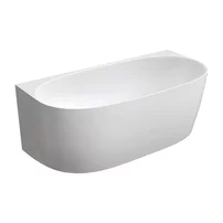Cada freestanding compozit Omnires Valencia M+ BTW finisaj alb lucios 158x77 cm