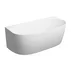 Cada freestanding compozit Omnires Valencia M+ BTW finisaj alb mat 158x77 cm picture - 1