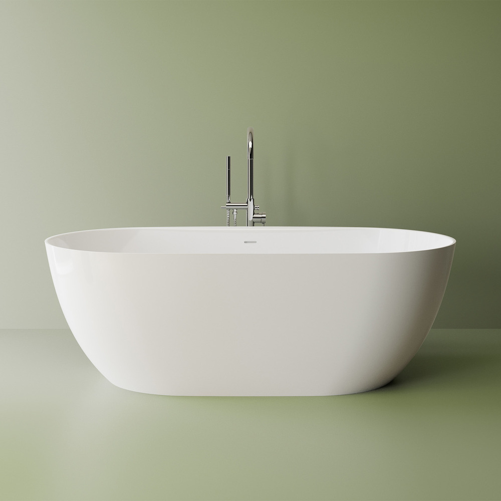 Cada freestanding din compozit Marmite Lagos 180x81 cm