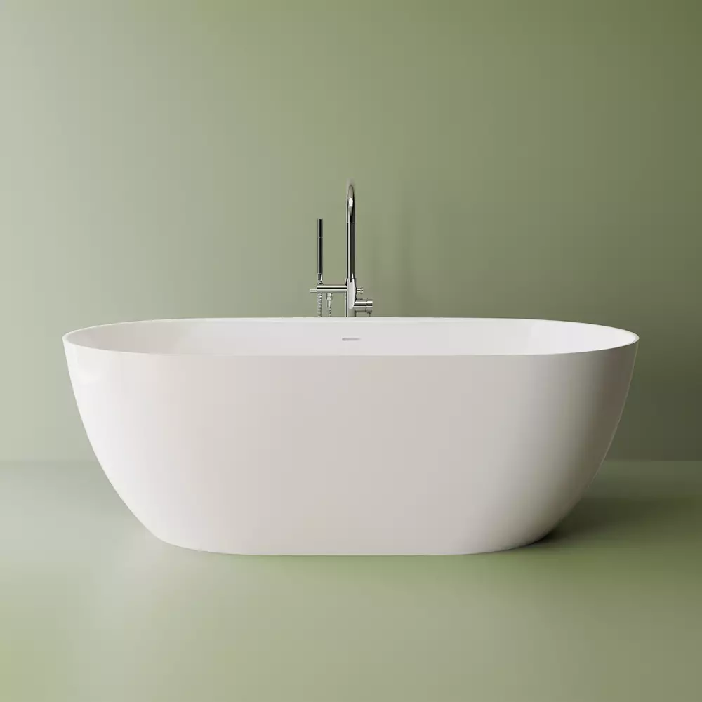 Cada freestanding din compozit Marmite Lagos 180x81 cm