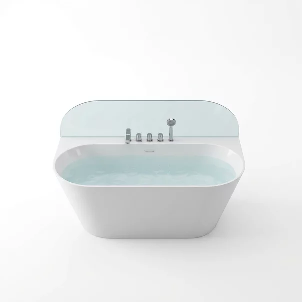 Cada freestanding din compozit Rune Hermod 170x80 cm lipita de