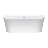 Cada freestanding Duravit DuraSenja 150x75 cm finisaj alb