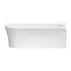 Cada freestanding Duravit DuraSenja 150x75 cm finisaj alb dreapta picture - 1