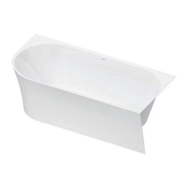 Cada freestanding Duravit DuraSenja 150x75 cm finisaj alb dreapta picture - 3