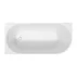 Cada freestanding Duravit DuraSenja 150x75 cm finisaj alb stanga picture - 2