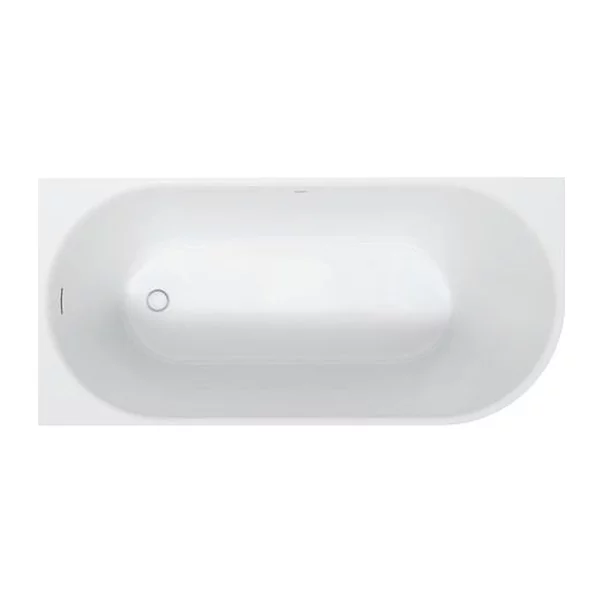 Cada freestanding Duravit DuraSenja 150x75 cm finisaj alb stanga picture - 2