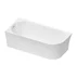 Cada freestanding Duravit DuraSenja 150x75 cm finisaj alb stanga picture - 3