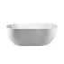 Cada freestanding Florida Aura 150x78 cm finisaj alb lucios picture - 1