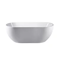 Cada freestanding Florida Aura 150x78 cm finisaj alb lucios