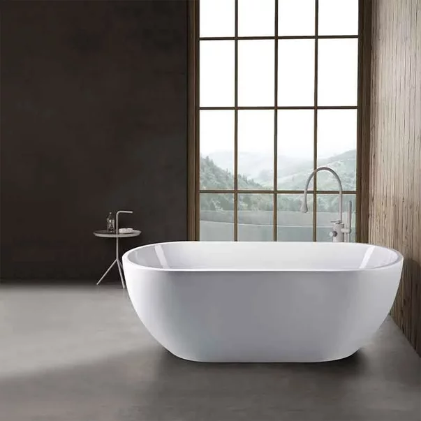 Cada freestanding Florida Aura 150x78 cm finisaj alb lucios picture - 2