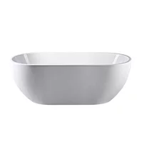 Cada freestanding Florida Aura 170x76 cm finisaj alb lucios