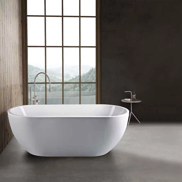 Cada freestanding Florida Aura 170x76 cm finisaj alb lucios picture - 2