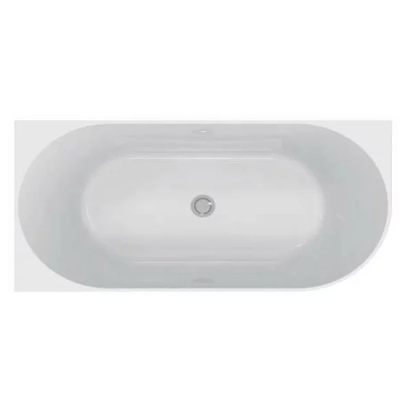 Cada freestanding Florida Balu Slim 165x80 cm stanga lipita de perete, BTW picture - 3
