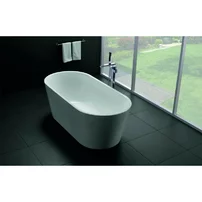 Cada freestanding Inter Ceramic acril alb 170x80 cm