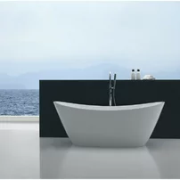 Cada freestanding Inter Ceramic alb 170x80 cm