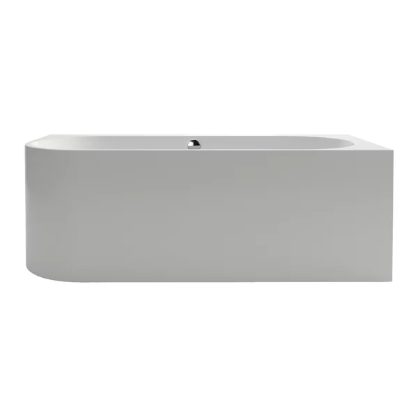 Cada freestanding Kreiner Andrea 175x75 cm finisaj alb dreapta lipita de perete BTW picture - 2