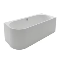 Cada freestanding Kreiner Andrea 175x75 cm finisaj alb dreapta lipita de perete BTW