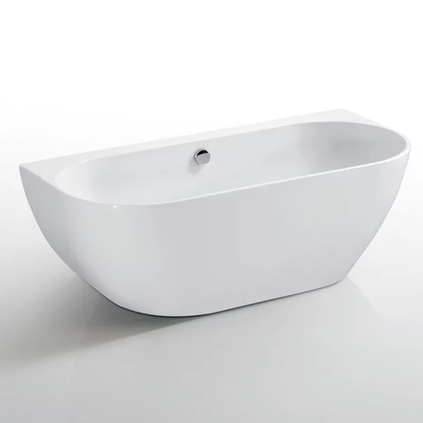 Cada freestanding Kreiner Vera 166x80 cm finisaj alb lipita de perete BTW picture - 2