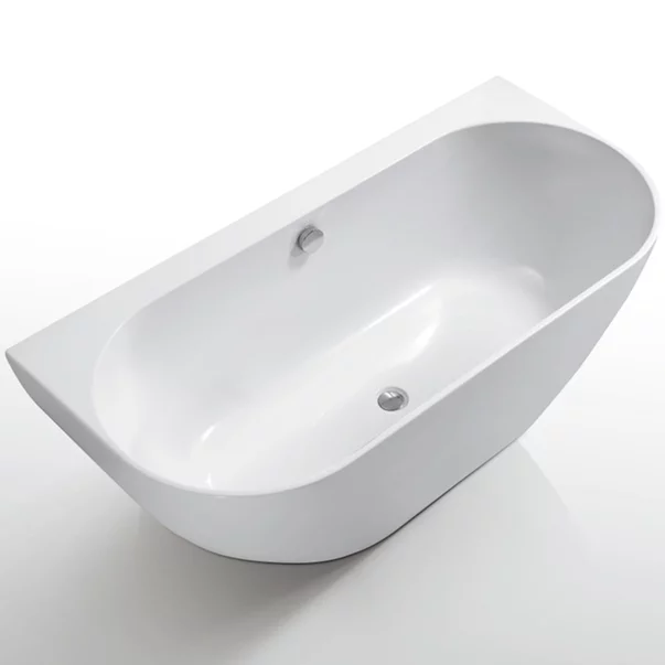 Cada freestanding Kreiner Vera 166x80 cm finisaj alb lipita de perete BTW picture - 4