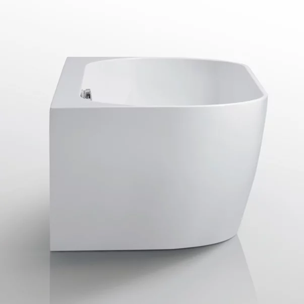 Cada freestanding Kreiner Vera 166x80 cm finisaj alb lipita de perete BTW picture - 6